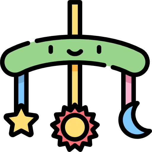 آیکون دسته اسباب بازی موزیکال