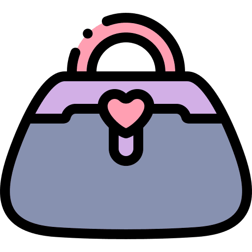 آیکون دسته کیف زنانه