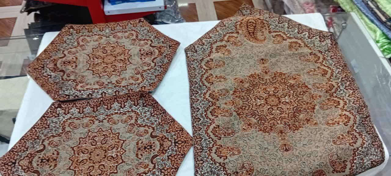 خرید روميزي سه تيکه ترمه | محصول با کیفیت بالا