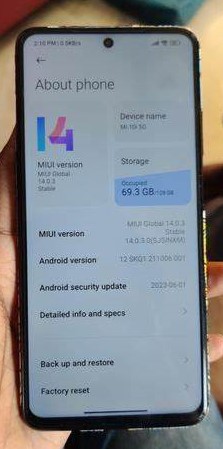 گوشی می 10 تی شیائومی Xiaomi Mi 10T 5G 6/128G