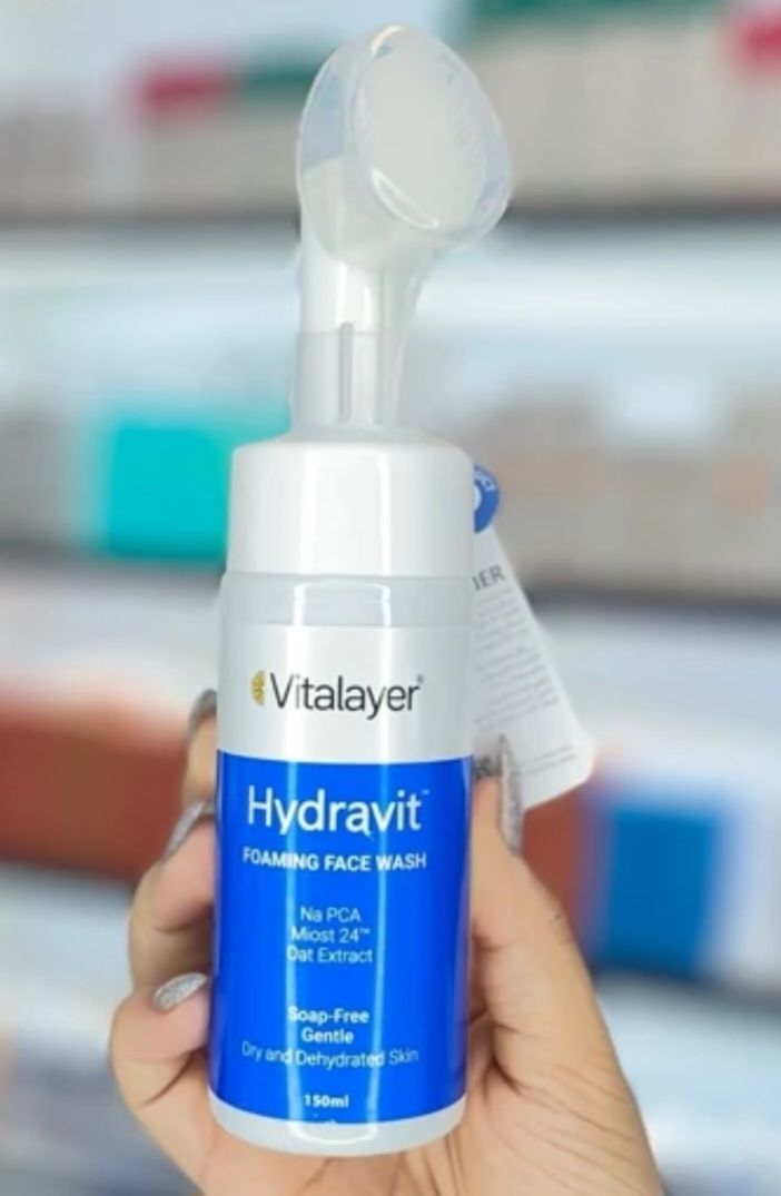 فوم شستوشوی صورت ویتالیرپوست خشک150 ml