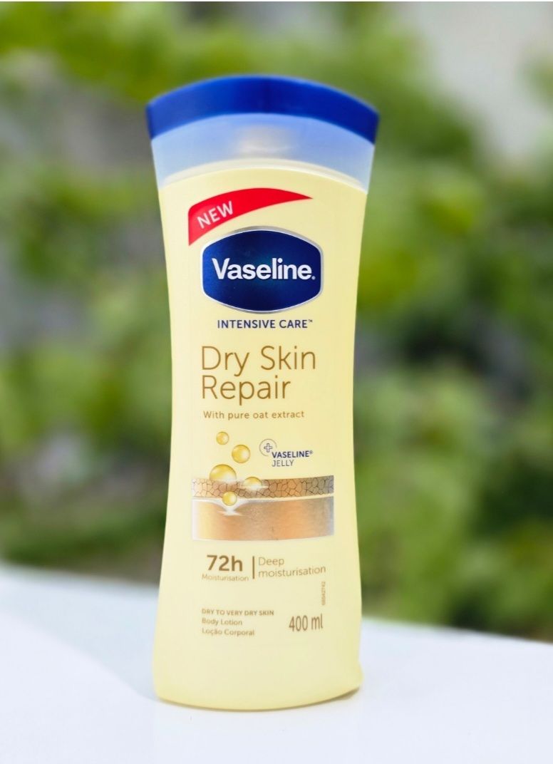 لوسیون بدن وازلین dry skin repair حجم 400میل