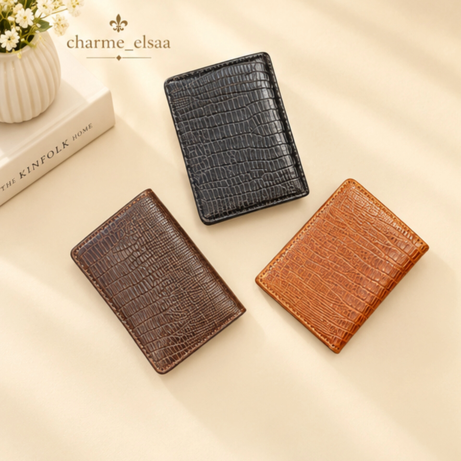 کیف کارت چرم