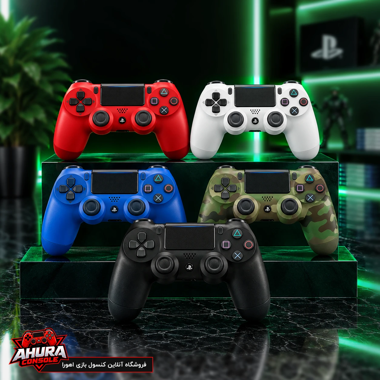 دسته بازی PS4 | کنترلر بی‌سیم اصل
