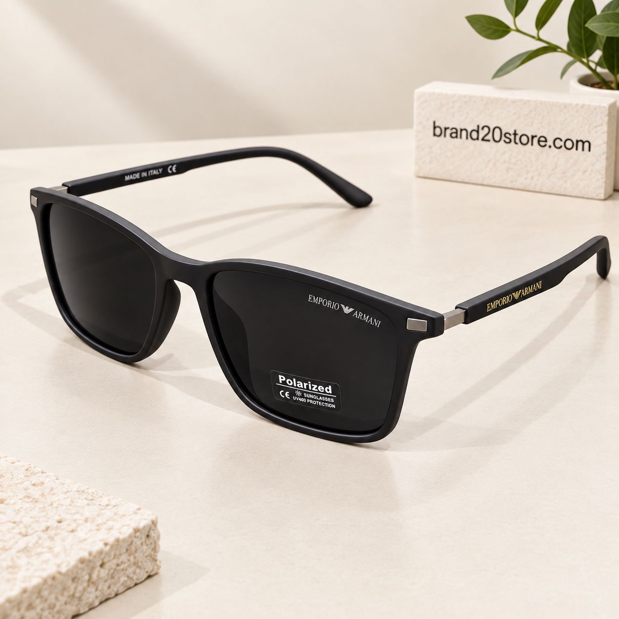 عینک آفتابی Emporio Armani پلاریزه UV400