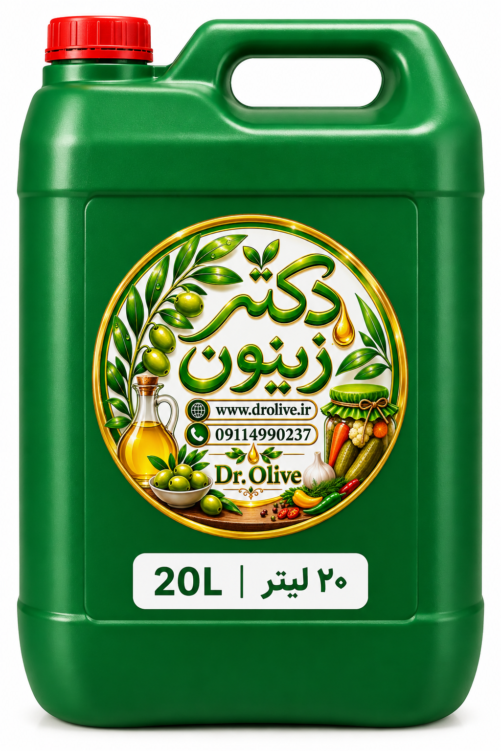 خرید روغن زیتون بکر ۱۰۰٪ خالص | کیفیت ممتاز | دکتر زیتون