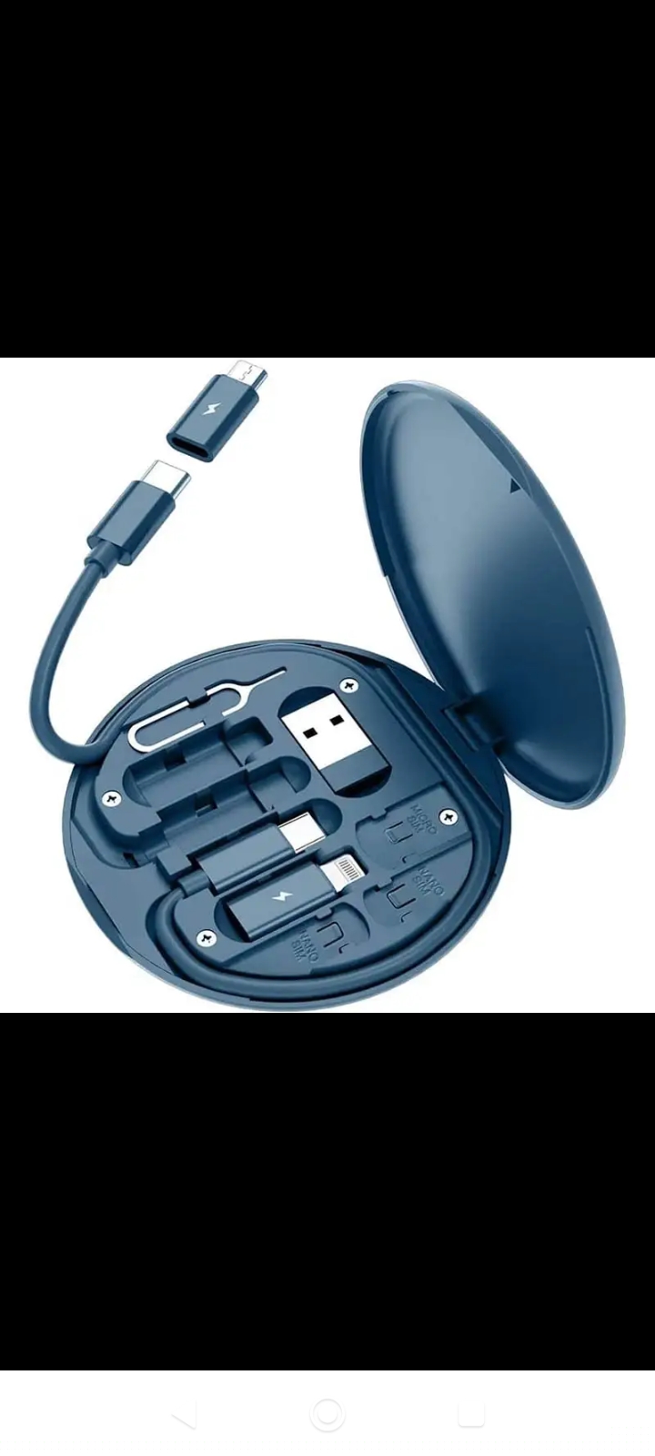 مجموعه لوازم جانبی موبایل مدل data cable set