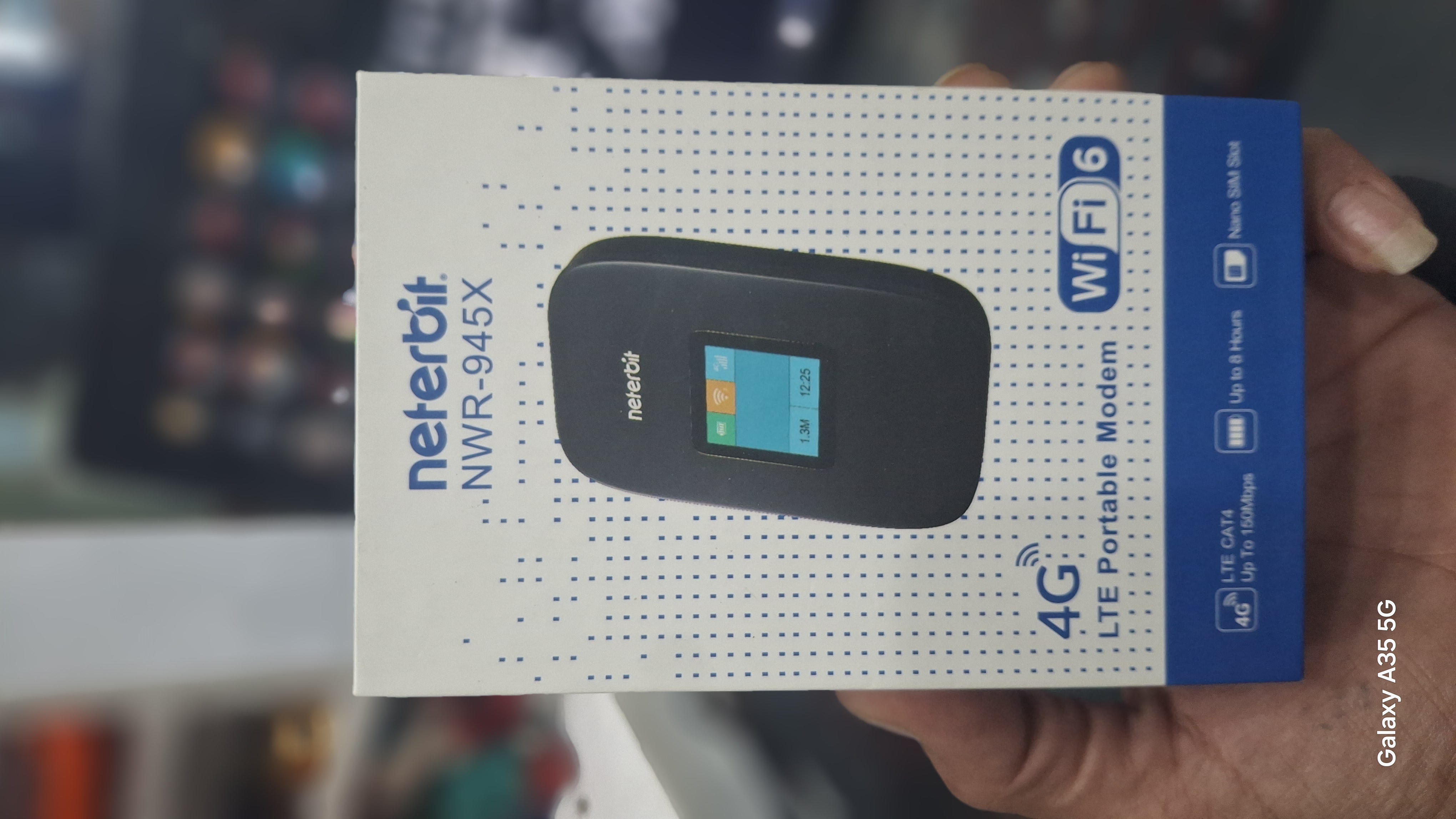 مودم ۴G نتربیت مدل NWR-945X استوک