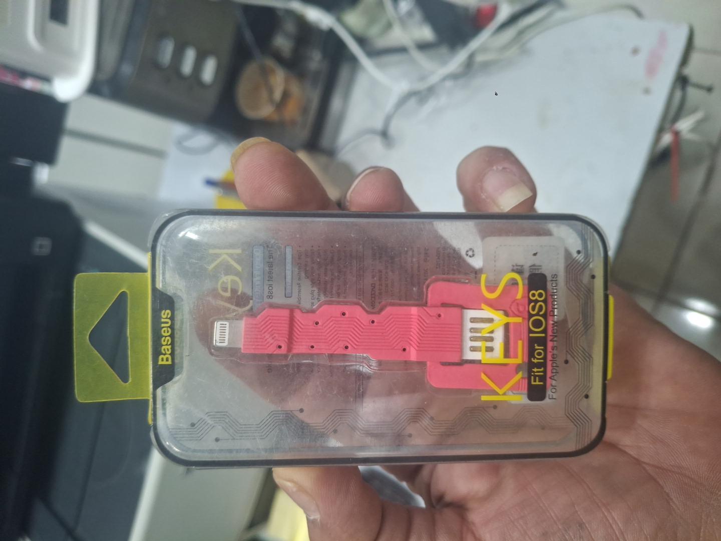 کابل USB سری کیز BASEUS با قابلیت اتصال لایتنینگ