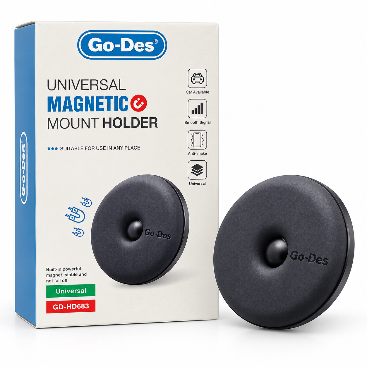 نگهدارنده مغناطیسی گوشی موبایل Go Des مدل GD-HD683