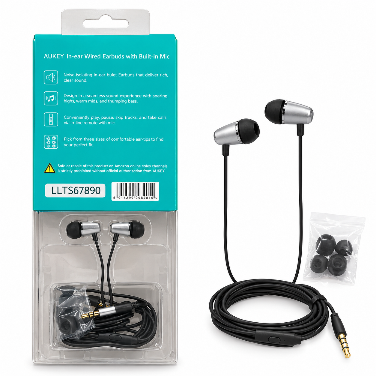 هدفون سیمی اوکی (AUKEY)