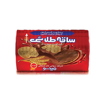 مینو بیسکویت روکش کاکائو  ساقه طلایی 2۴0 گرم
