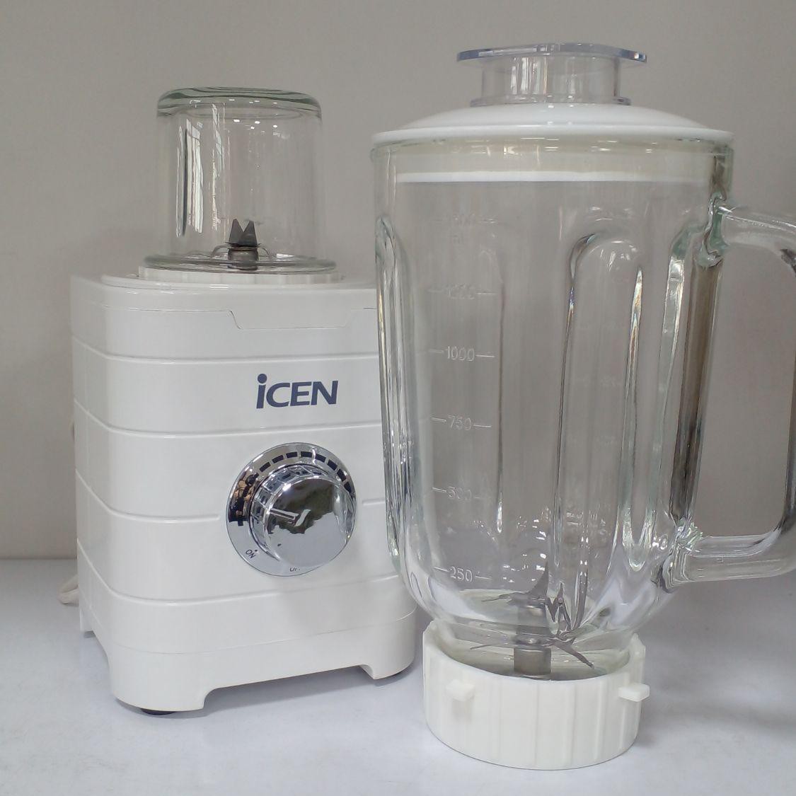 مخلوط کن آیسن مدل IE-B218 ظرفیت ۱.۵ لیتر با کاسه شیشه