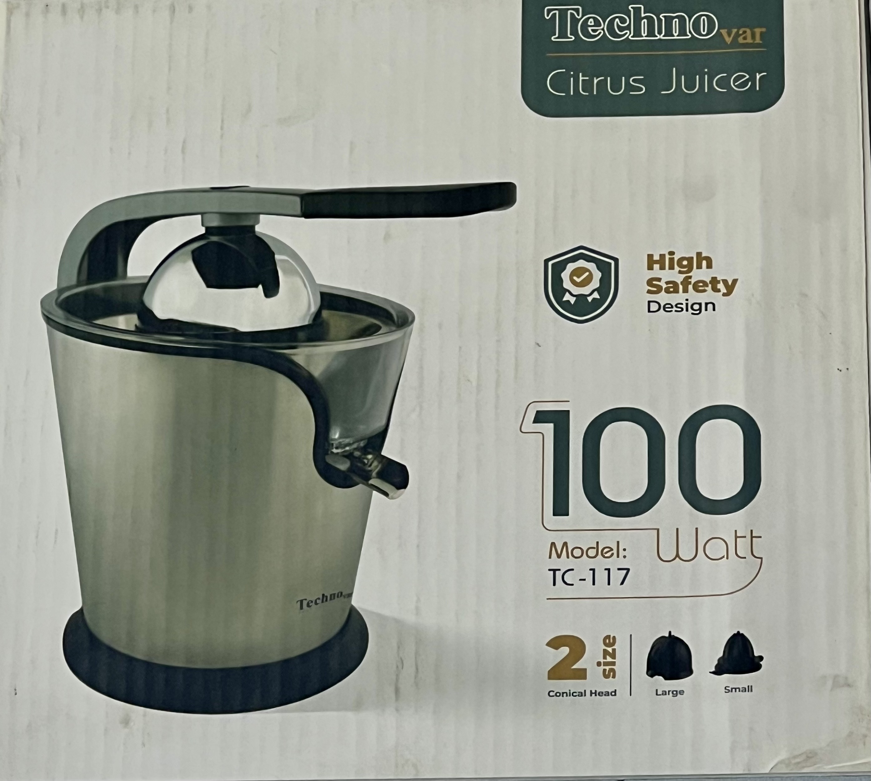 آبمیوه گیری تکنو TC117 – 0.4 لیتر