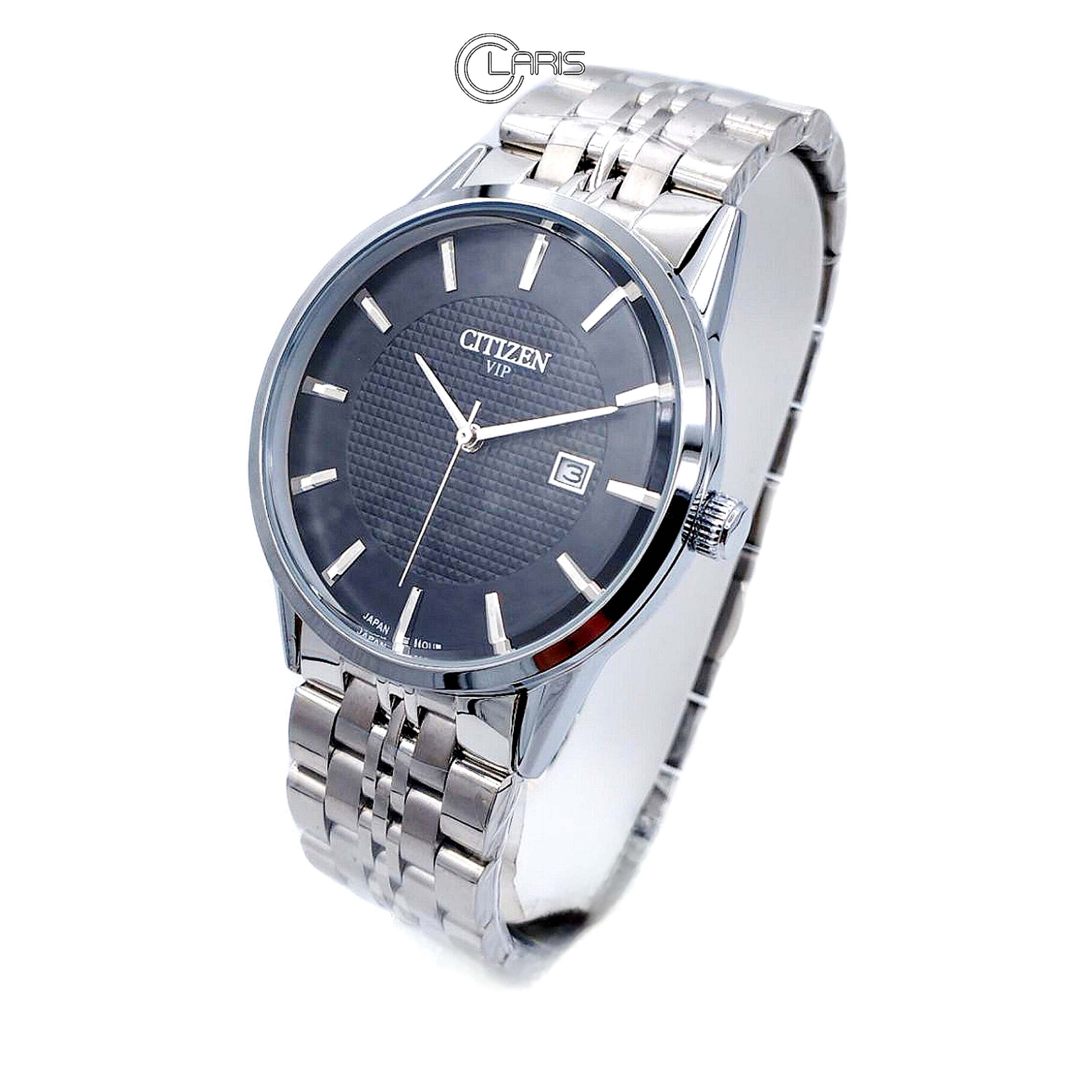 ساعت مچی سیتی زن 2618G VIP مردانه با صفحه مشکی و بدنه تمام سیلور