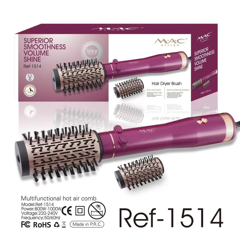 سشوار چرخشی مک استایلر REF1514 با طراحی ارگونومیک و موتور قدرتمند