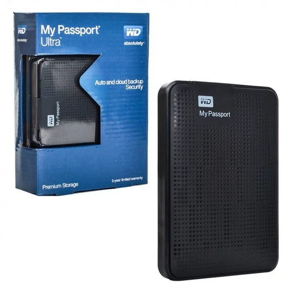 هارد اکسترنال وسترن دیجیتال مدل My Passport ظرفیت 640 گیگ با استاندارد ارتباطی USB 3.1 Gen1