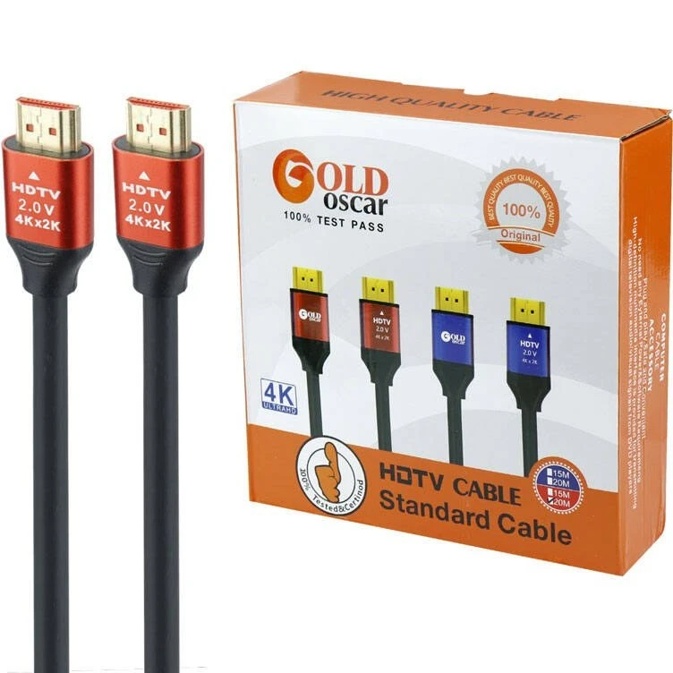 کابل Gold Oscar HDMI v2.0 4K 15m