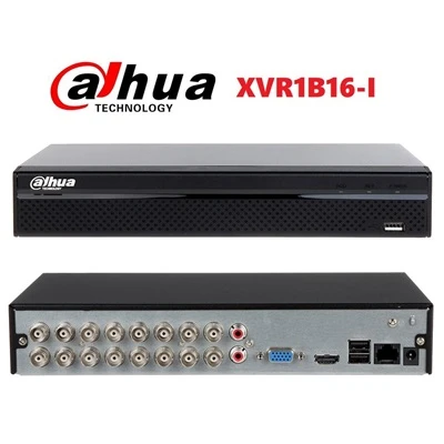 ضبط کننده ویدیویی داهوا مدل XVR1B16 ا Dahua XVR1B16 16 Channel Penta-brid 1080 Compact 1U Digital