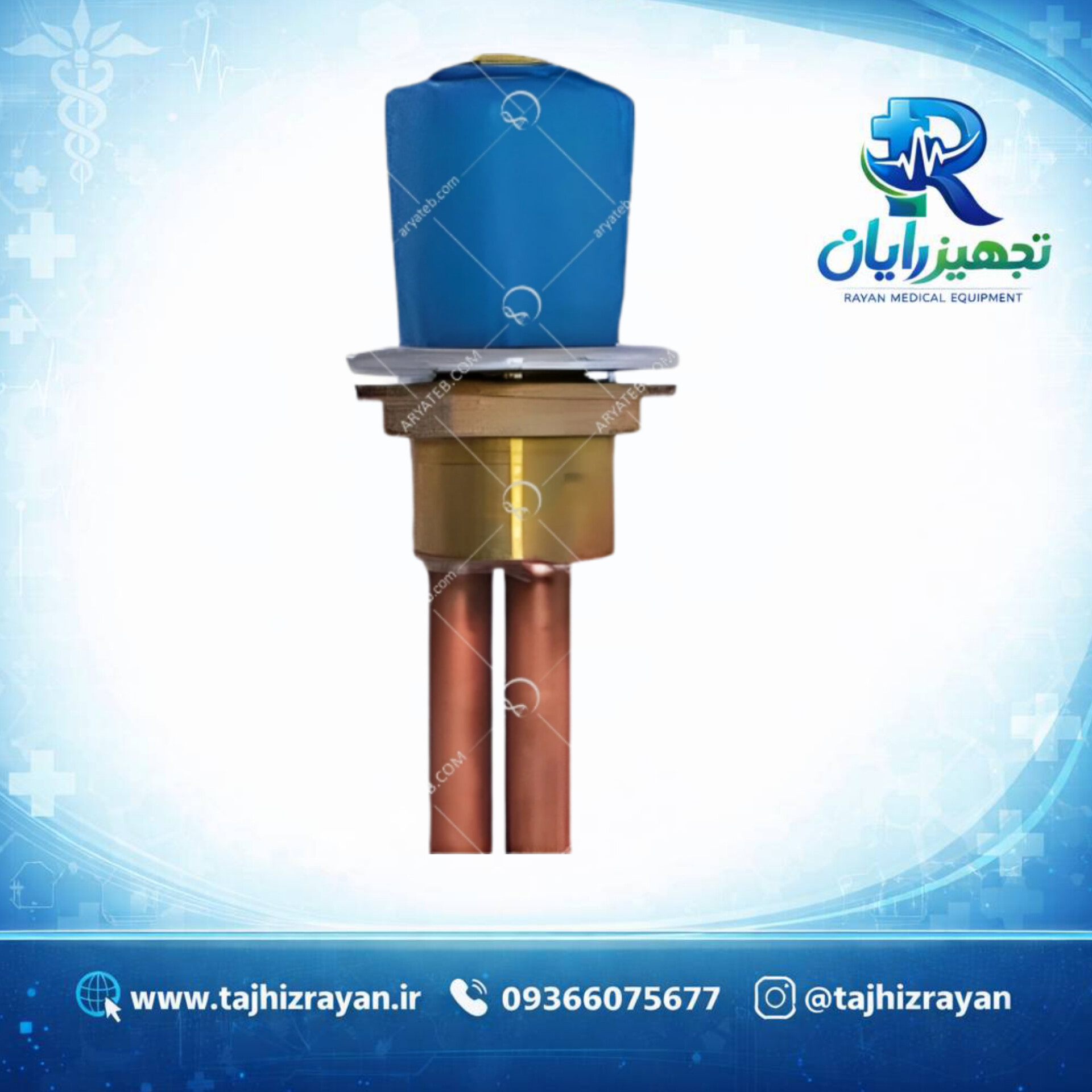 شیر هوای کنترل هود آزمایشگاهی بهسان مدل BH2003