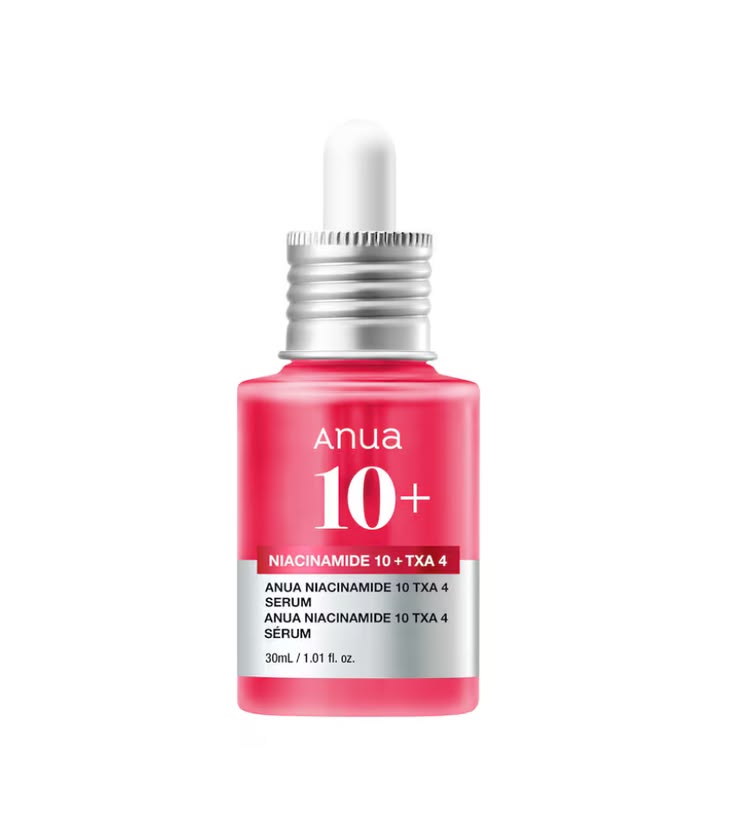 سرم ضد لک و روشن‌کننده آنوا نیاسینامید ۱۰٪ و ترانگزامیک اسید ۴٪  anua niacinamide 10%+txa4%