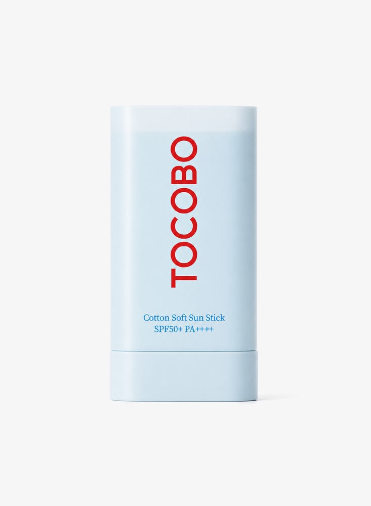 ضد آفتاب استیکی مات‌کننده توکوبو TOCOBO Cotton Soft SPF50+ PA++++ با عصاره پنبه