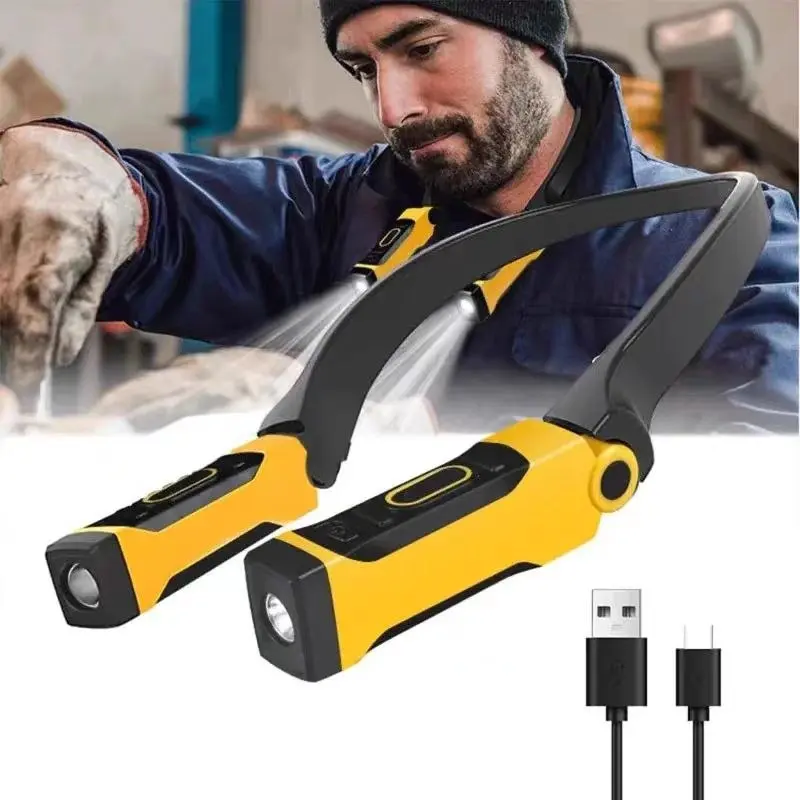 چراغ LED گردنی SM-075 | چراغ کار بدون دست
