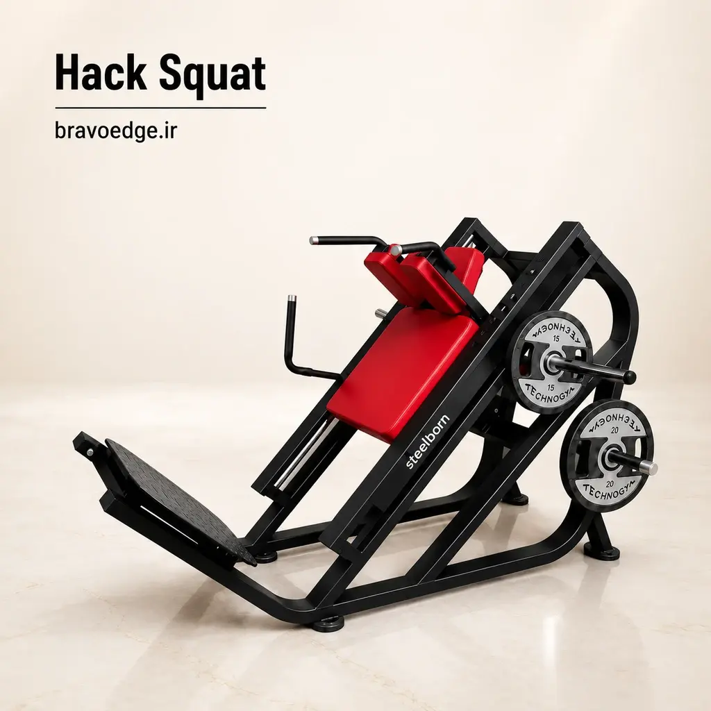 خرید دستگاه هاک اسکات باشگاهی | قیمت هاک اسکات Steelborn - BravoEdge