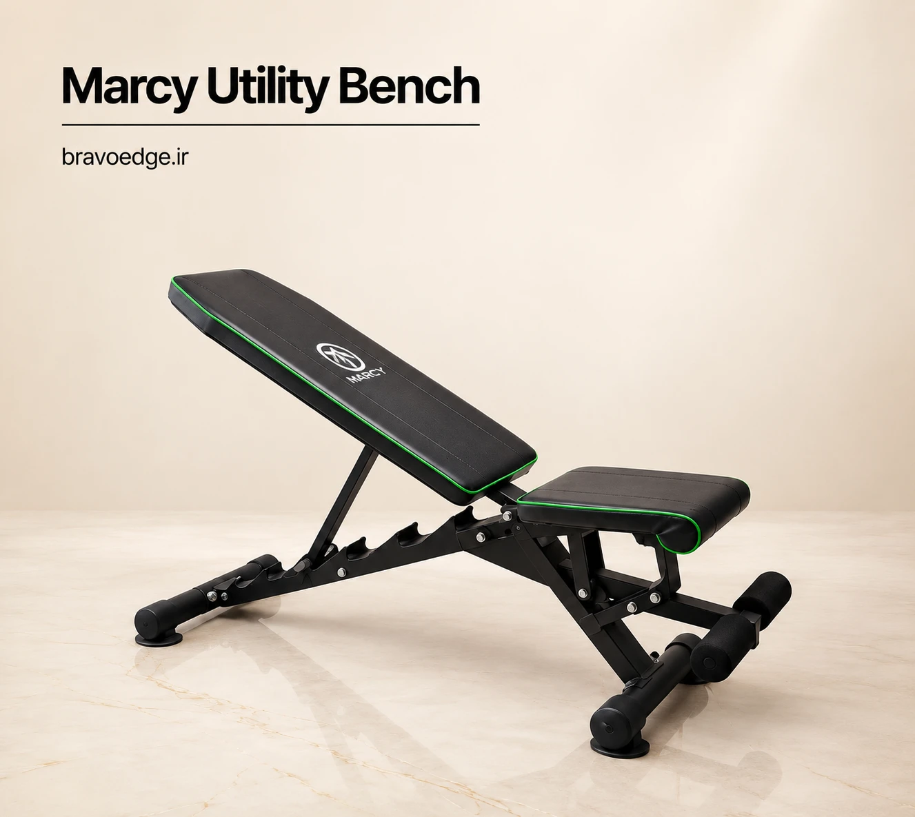خرید نیمکت مدرج Marcy Utility Bench | نیمکت بدنسازی تایوانی - BravoEdge